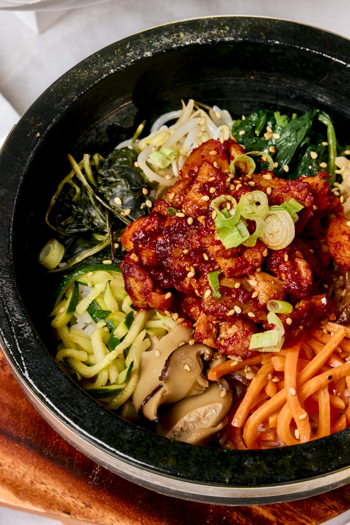 Spicy Chicken Bi Bim Bap